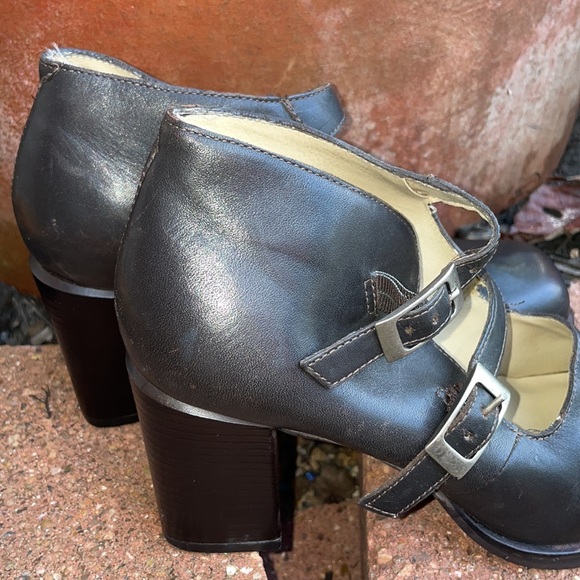 MIA vintage block heel. Dark brown - Picture 4 of 9